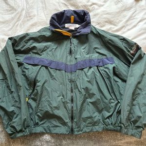 Nautica Vintage 90s Hoodie Windbreaker Jacket